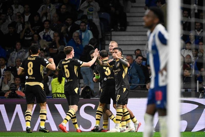 Haaland's Double Seals City's Champions League Statement in Porto